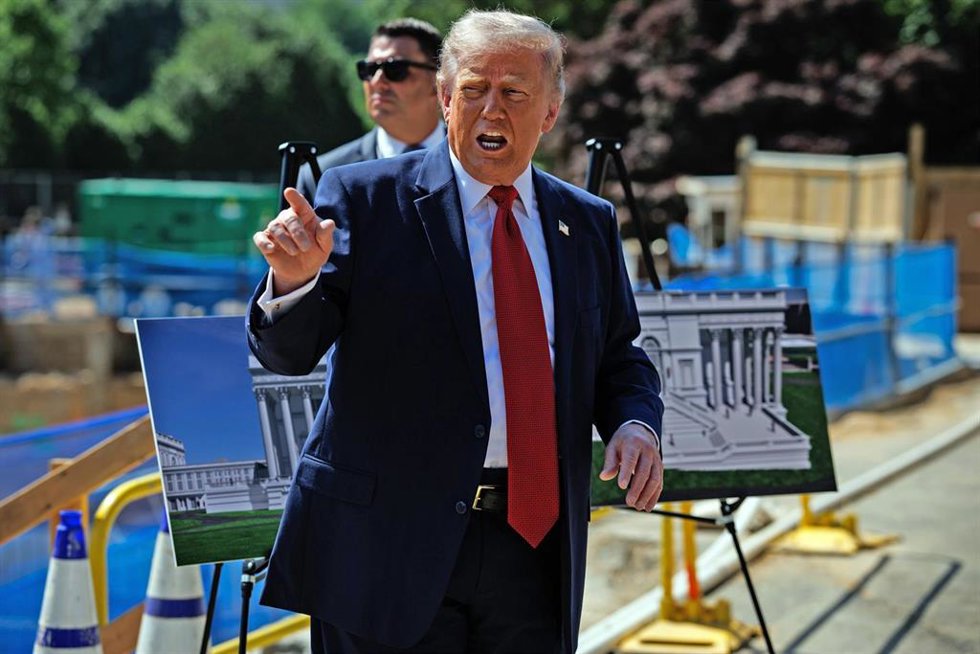 El presidente de Estados Unidos, Donald Trump