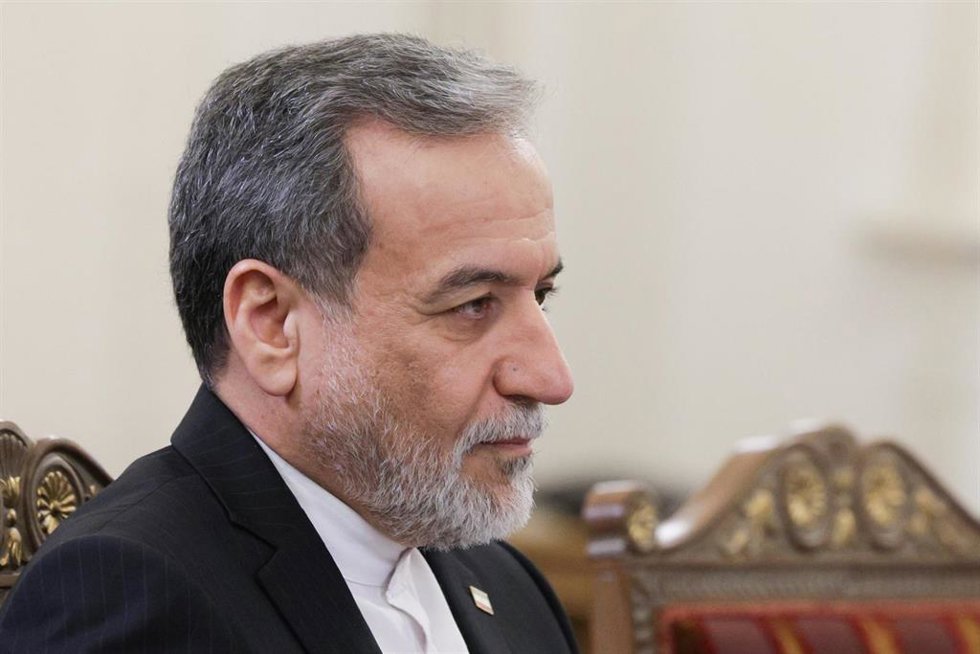 El ministro de Exteriores de Irán, Abbas Araqchi, durante una visita oficial a Rusia en abril de 2026 (archivo)