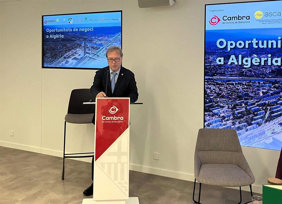El presidente de la Cámara de Barcelona, Josep Santacreu