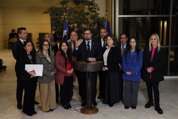 Valparaiso, 19 de mayo 2026 Punto de prensa de diputados del Partido de la Gente Sebastian Cisternas/Aton Chile
