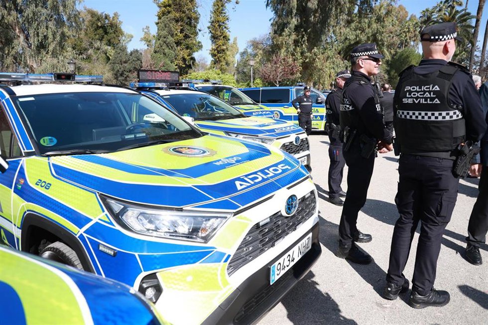 Archivo - Presentación de los nuevos vehículos de la Policía Local de Sevilla, en foto de archivo.