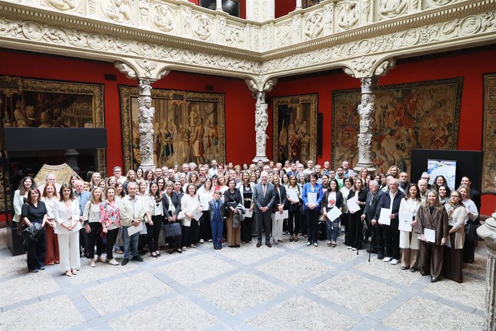 El acto de entrega de los acuerdos de colaboración se ha celebrado en el Patio de la Infanta, en Zaragoza.