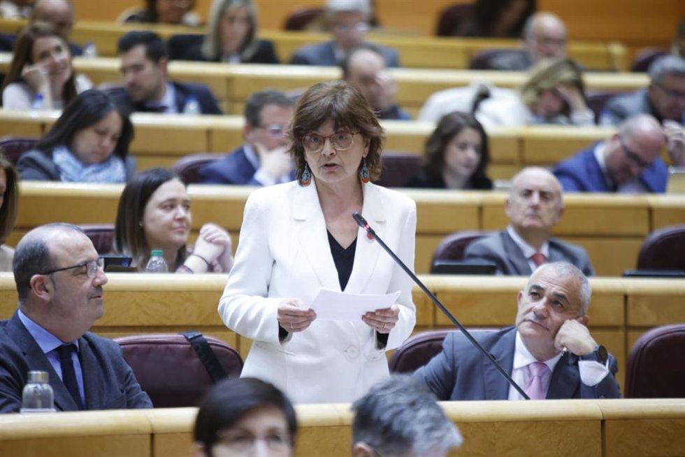 Archivo - La senadora del BNG, Carme da Silva.