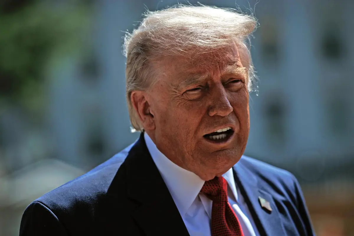 El presidente de Estados Unidos, Donald Trump, en una fotografía de archivo