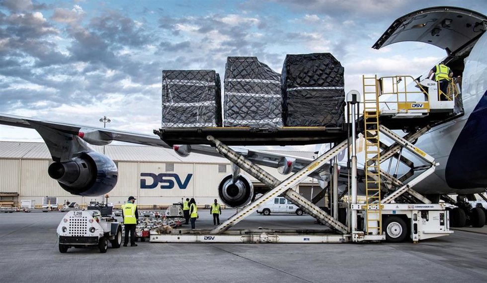 DSV colabora con Microsoft, United Airlines y Phillips 66 para asegurar el suministro de 41,6 millones de SAF.