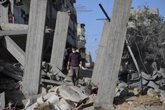 Foto: Entidades sanitarias españolas piden alto el fuego "real" en Gaza y un "fondo especial" para recuperar infraestructuras