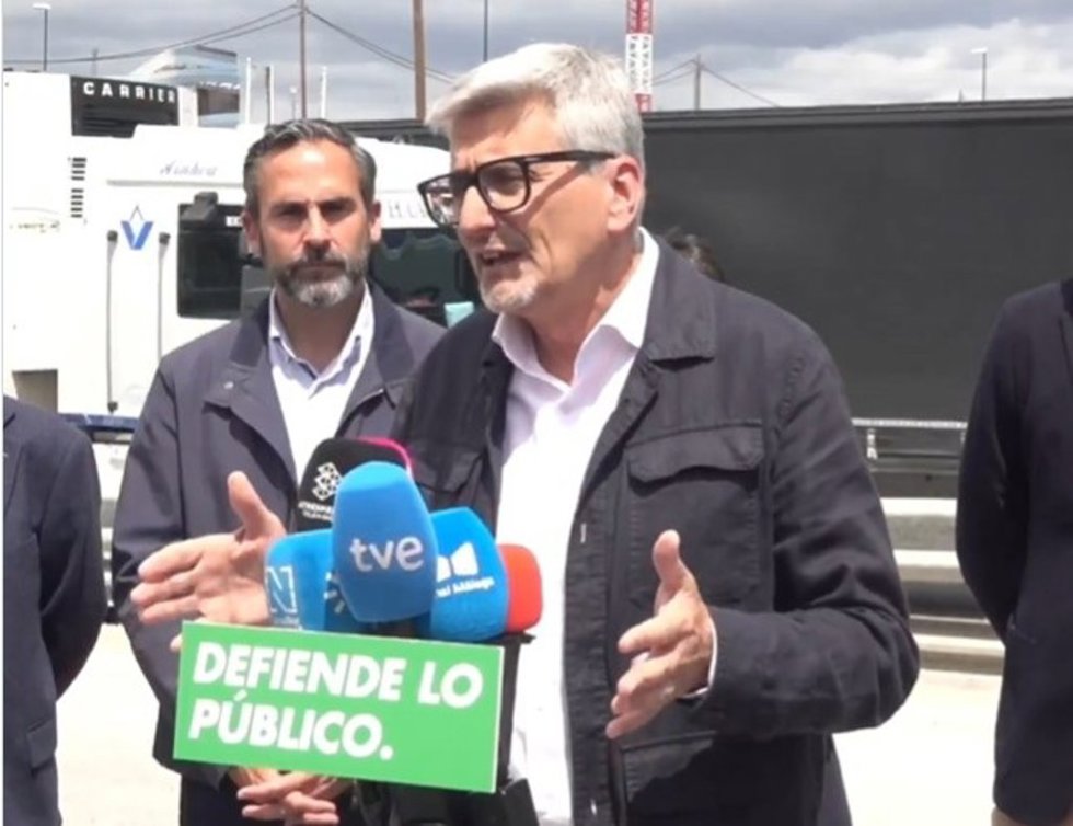 El secretario general del PSOE de Málaga en una imagen de archivo.
