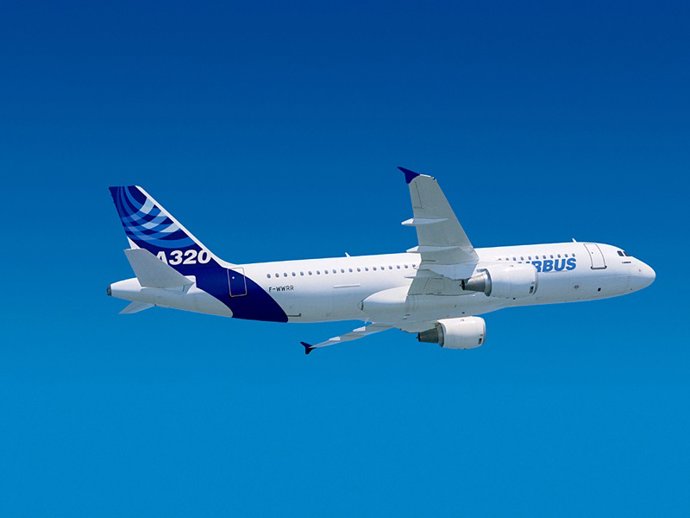 Archivo - A320 de Airbus