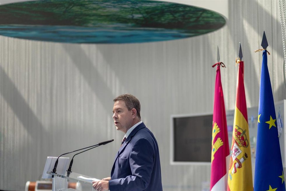 El presidente de Castilla-La Mancha, Emiliano García-Page