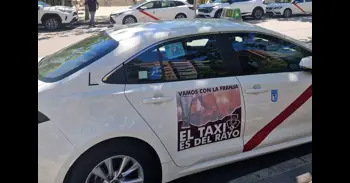 El Taxi de Madrid apoyará al Rayo Vallecano en la primera final europea de su historia