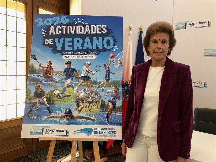 La concejala de Deportes, Beatriz Pellón