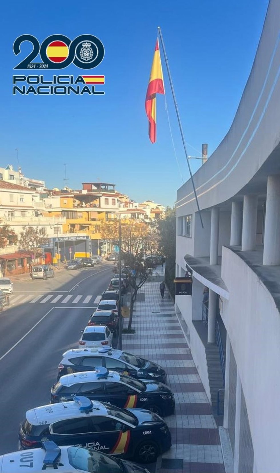 Archivo - Comisaría de la Policía Nacional en Marbella.