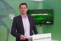PSOE-A acusa a la Junta de usar Cataluña como "cortina de humo" para que no se hable de lo que "negocia" Moreno con Vox
