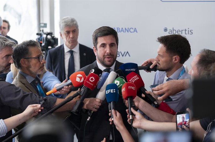 El empresario Enrique Riquelme, durante la segunda jornada del VII Foro Internacional Expansión, en el Parador de Alcalá de Henares, a 20 de mayo de 2025, en Alcalá de Henares, Madrid (España). El foro, organizado por el diario económico, reúne a líderes 