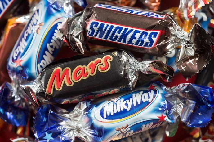 Archivo - Productos de la compañía Mars.