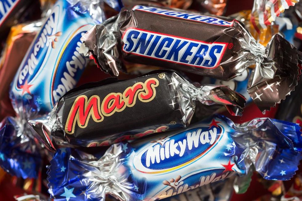 Archivo - Productos de la compañía Mars.