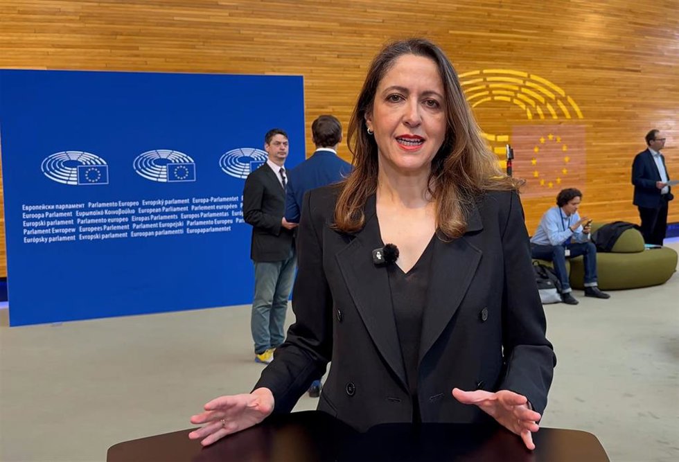 La eurodiputada Cristina Maestre.