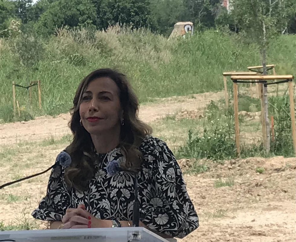 La alcaldesa de Zaragoza, Natalia Chueca