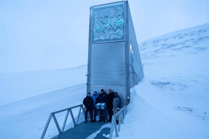 Archivo - Foto de archivo de la Bóveda Global de Svalbard, el mayor banco mundial de semillas