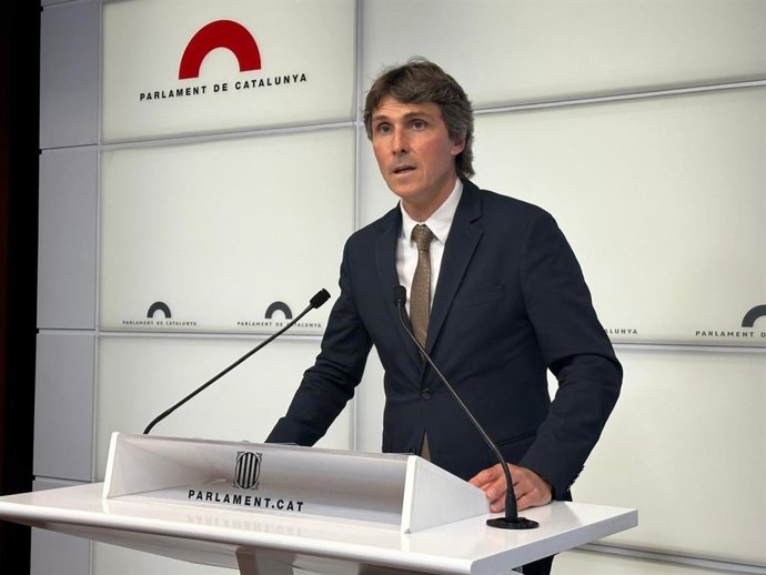 El portaveu de Junts al Parlament, Salvador Vergés
