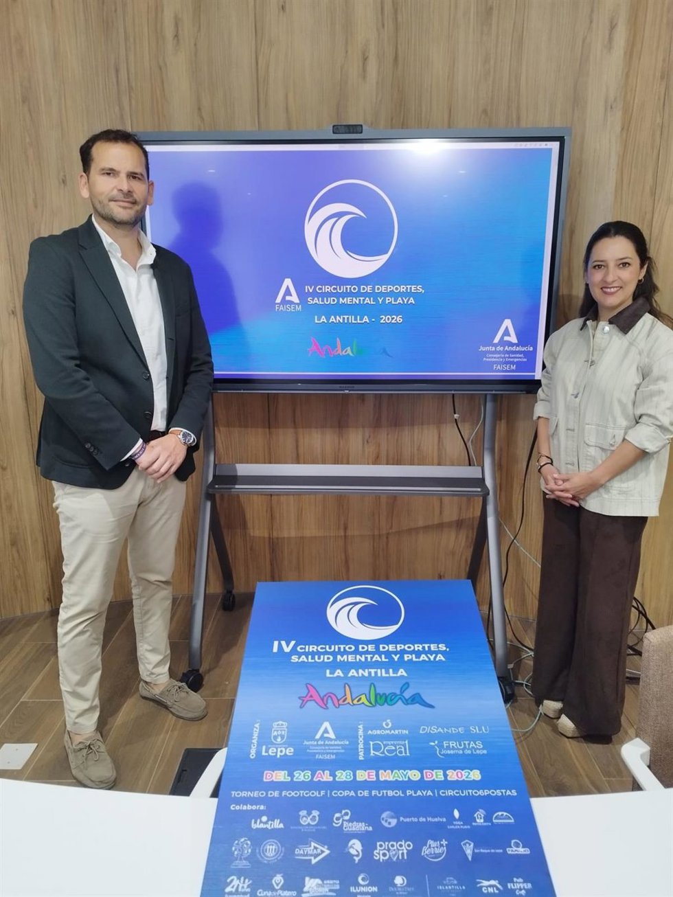 Presentación del IV Circuito de Deportes Salud Mental y Playa.