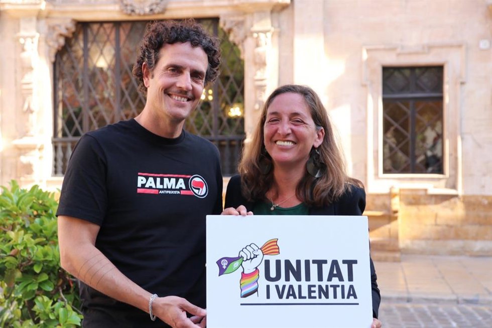 David Pujol y Xisca Mir, candidatos a liderar Més per Palma.