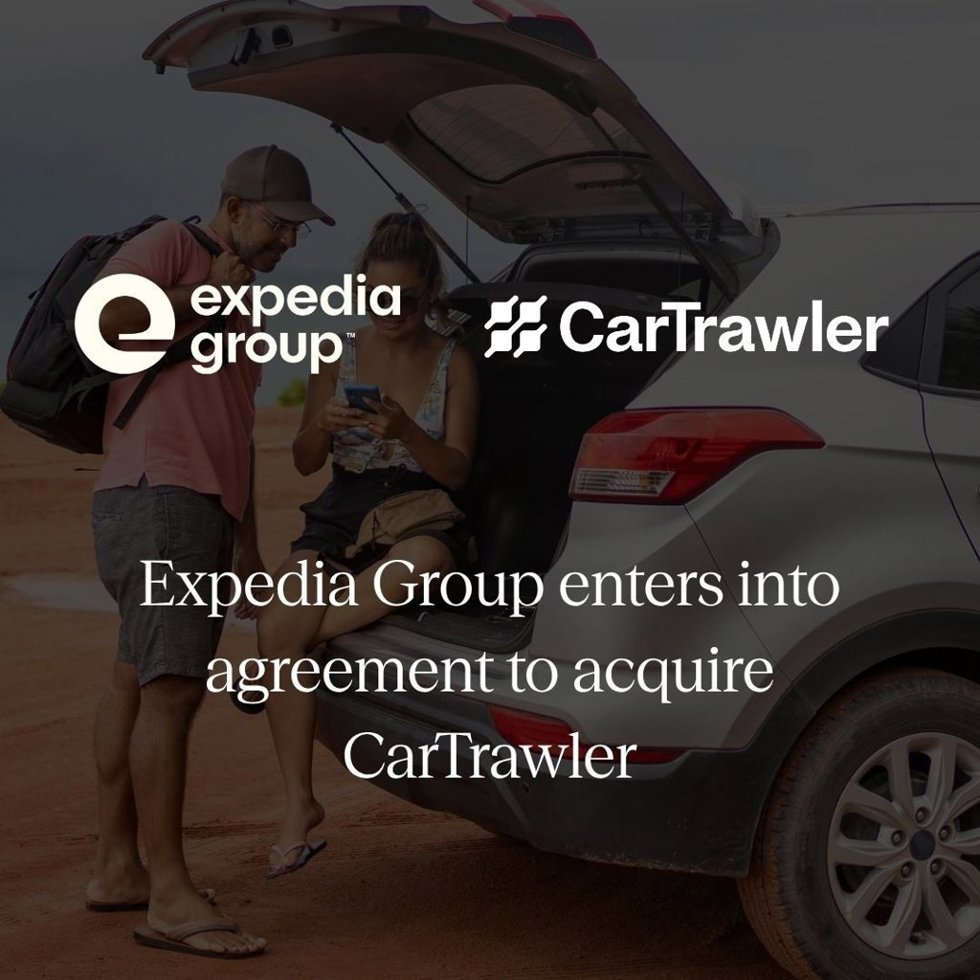 Expedia adquiere CarTrawler, plataforma irlandesa B2B de alquiler de coches.