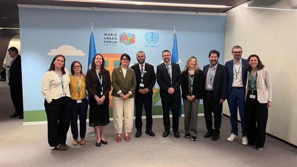 Varios representantes de la Generalitat de Catalunya en el 13 World Urban Forum.