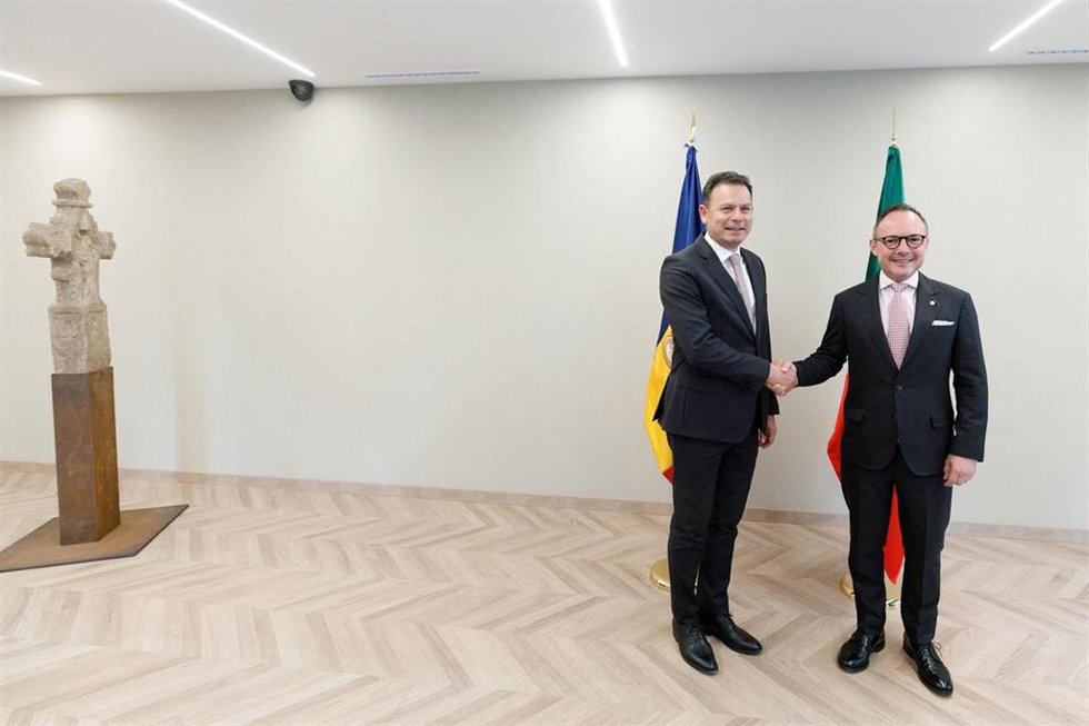 Luís Montenegro y Xavier Espot