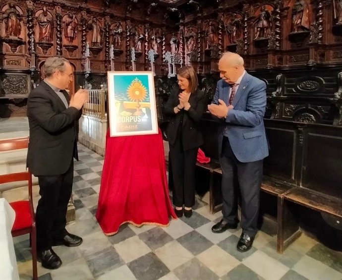Presentación del cartel del Corpus 2026 de Cádiz.