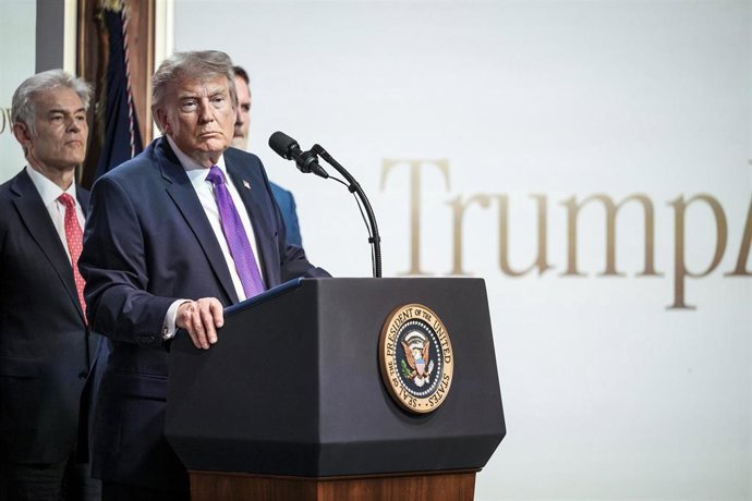 El presidente de Estados Unidos, Donald Trump