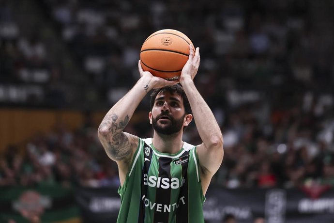 Ricky Rubio, en un partido con el Asisa Joventut.
