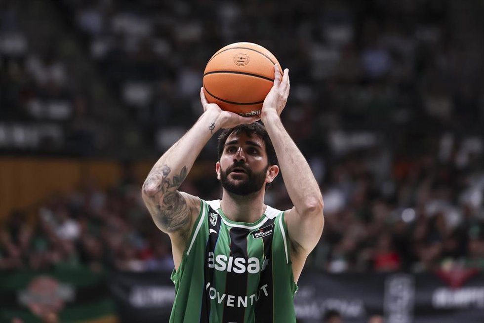 Ricky Rubio, en un partido con el Asisa Joventut.