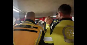 Muere un hombre de mediana edad tras quedar atrapado entre su coche y una columna en un garaje de Madrid