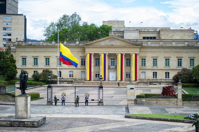 Archivo - Palacio de Nariño, en Bogotá. Imagen de archivo