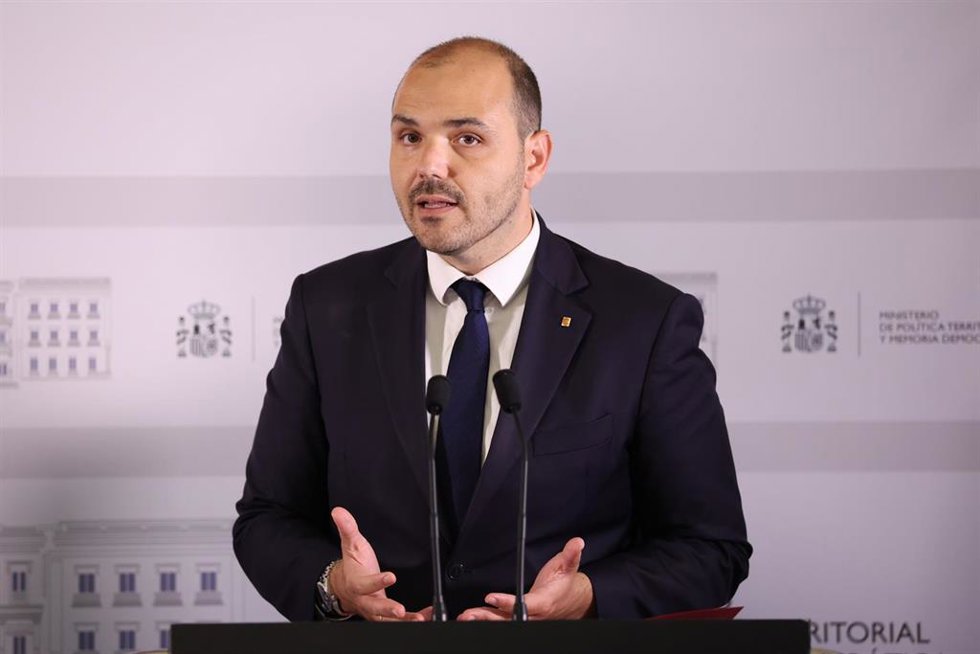 Archivo - El conseller de Presidencia de la Generalitat de Catalunya, Albert Dalmau