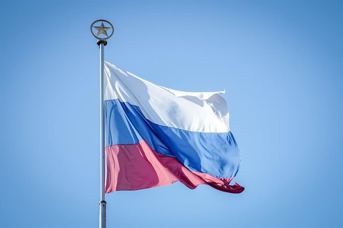 Archivo - Arquivo - Imagem de arquivo de uma bandeira da Rússia.