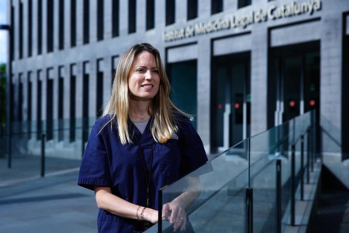 La médico forense de la guardia del Imlcfc, María Martín