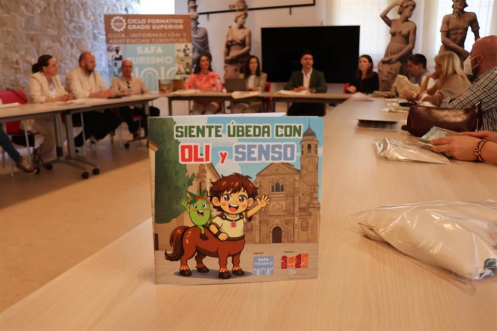 Presentación de la guía infantil sobre el patrimonio de Úbeda