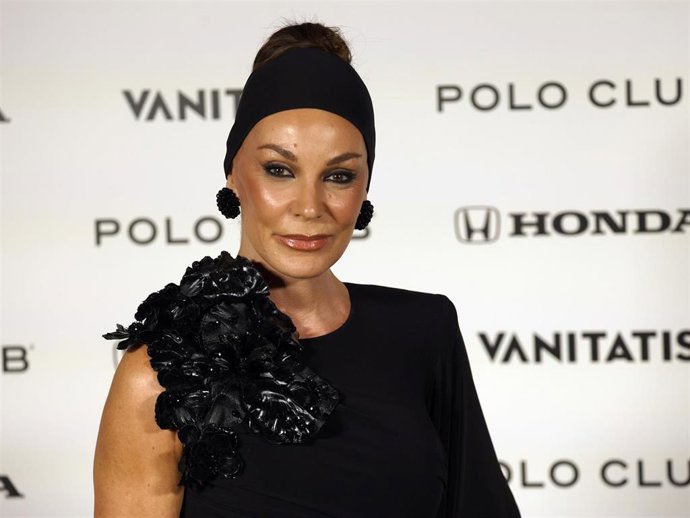 Mar Flores durante la gala de entrega de los Premios Vanitatis