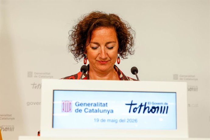 La consellera d'Economia de la Generalitat, Alícia Romero