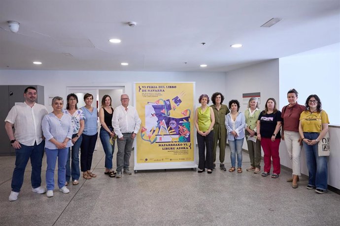 Presentación de la sexta edición de la Feria del Libro de Navarra