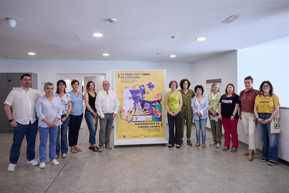 Presentación de la sexta edición de la Feria del Libro de Navarra