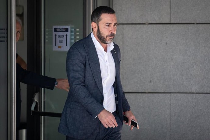 El empresario Víctor de Aldama, a su salida de la Audiencia Nacional, a 21 de mayo de 2026, en Madrid (España).