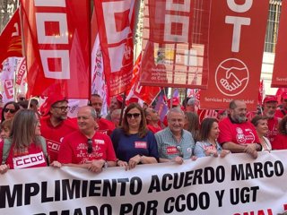 Imagen de la concentración.