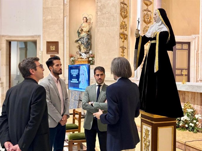 Presentación del estudio técnico que confirma la atribución al imaginero Francisco Salzillo de la imagen de Santa Rita de Casia, que recibe culto en la iglesia de San Lorenzo de Murcia