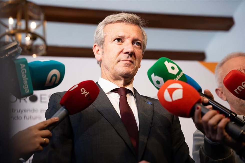 El presidente de Galicia, Alfonso Rueda