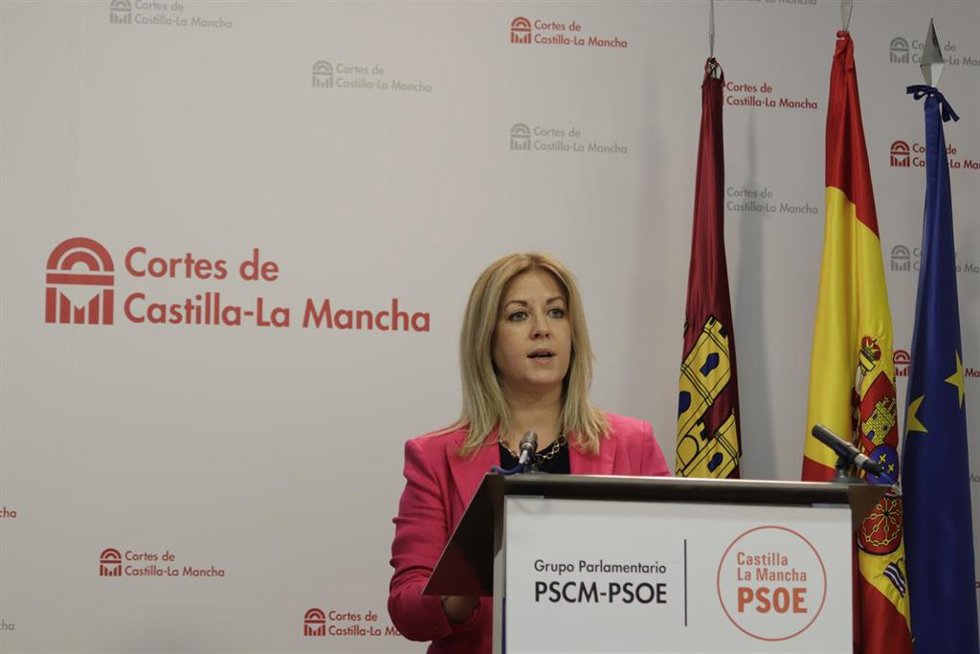 Ana Isabel Abengózar en rueda de prensa.