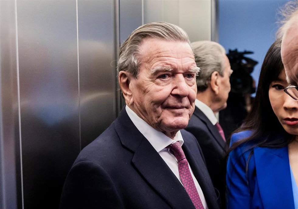Archivo - El excanciller alemán Gerhard Schroeder.