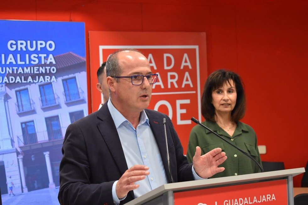El concejal del PSOE en el Ayuntamiento de Guadalajara, Alberto Rojo.